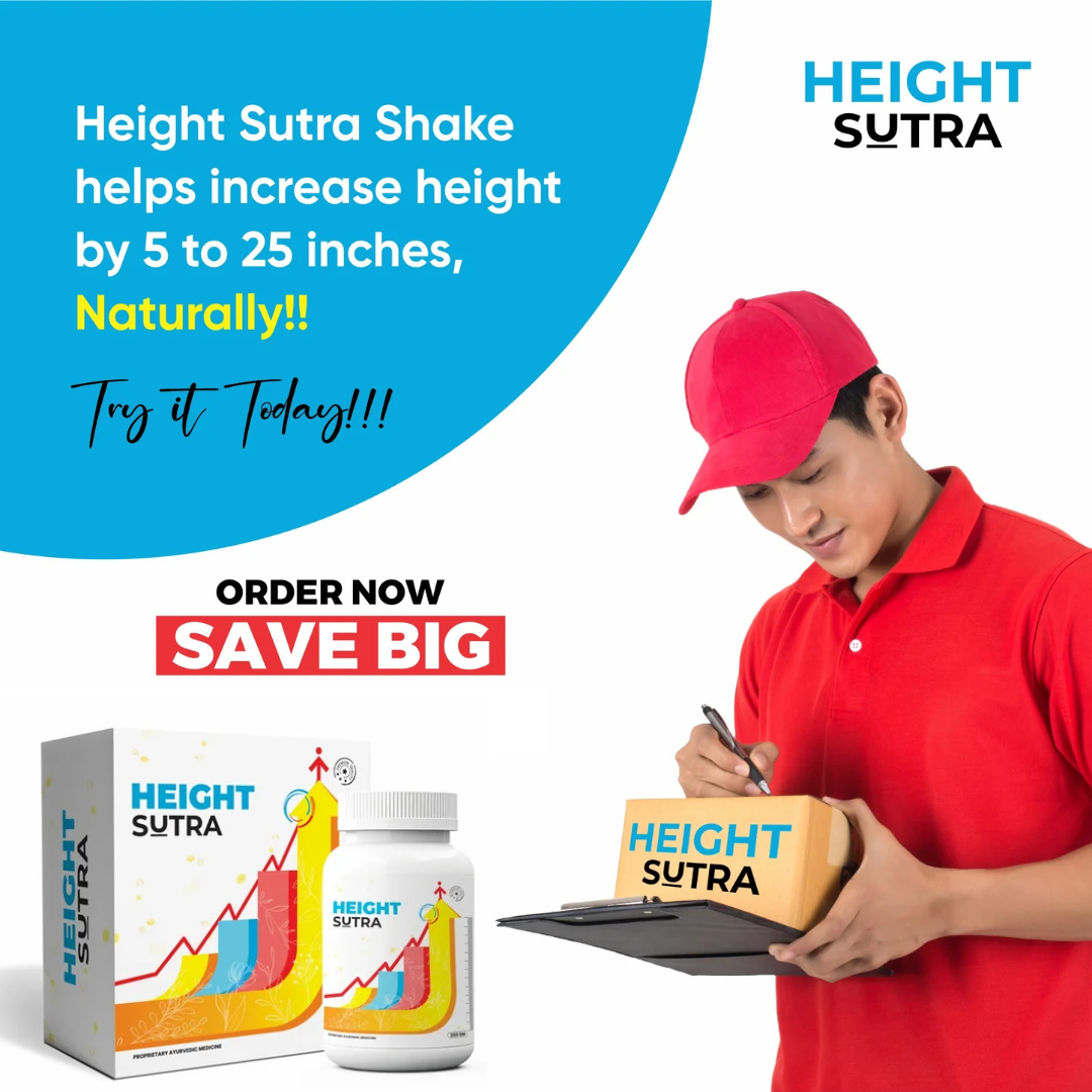 HEIGHT SUTRA - Best Height Growth Supplement